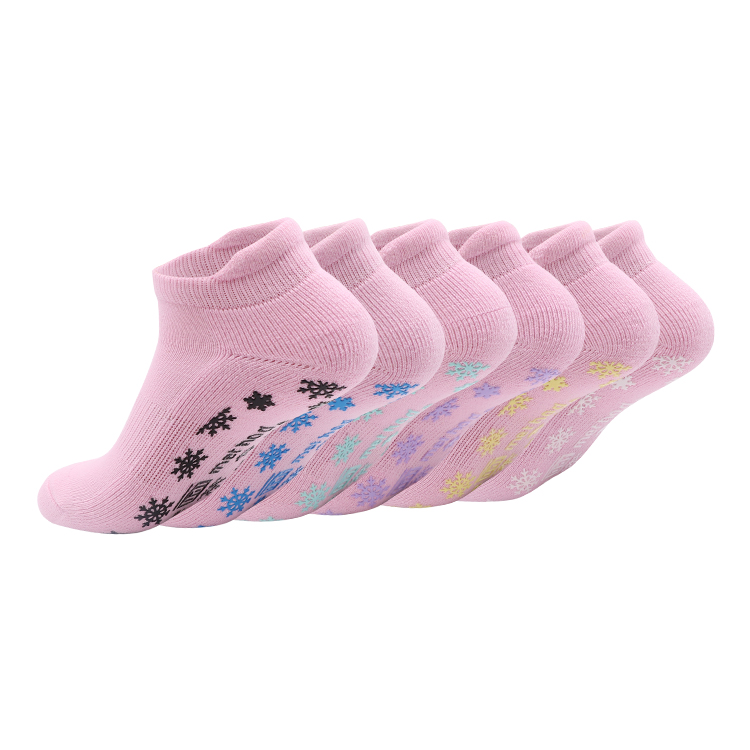 Classical Pink Yoga Socks